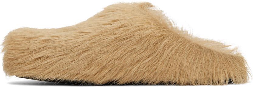 Marni Tan Fussbett Sabot Slides - Picture 4