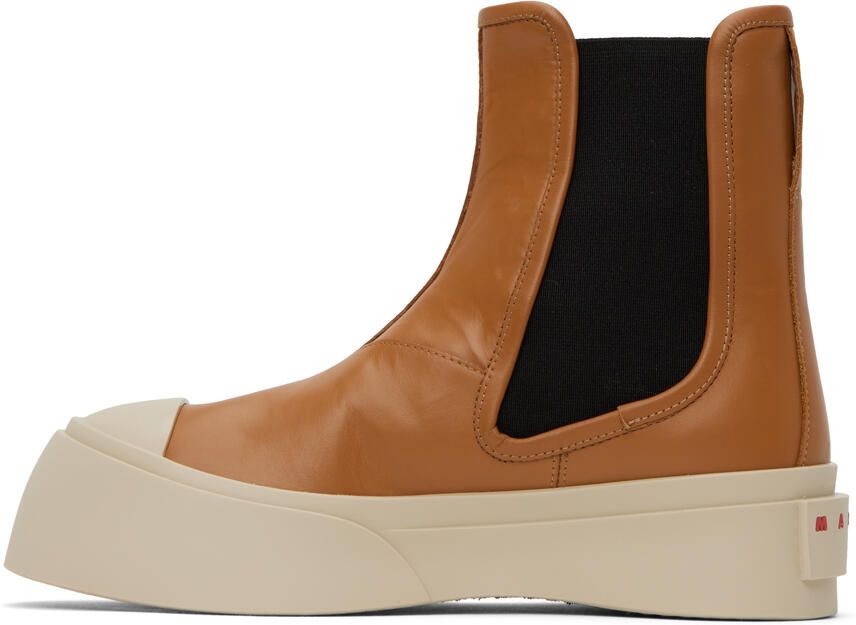 Marni Tan Pablo Chelsea Boots - Picture 3