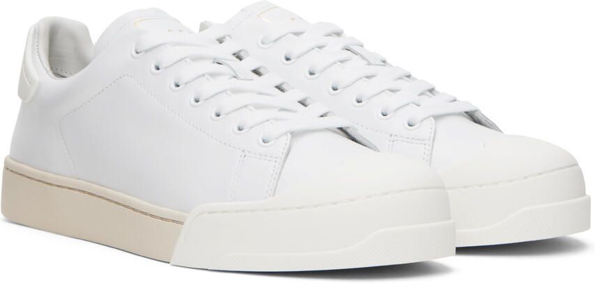 Marni White Dada Bumper Sneakers - Picture 2