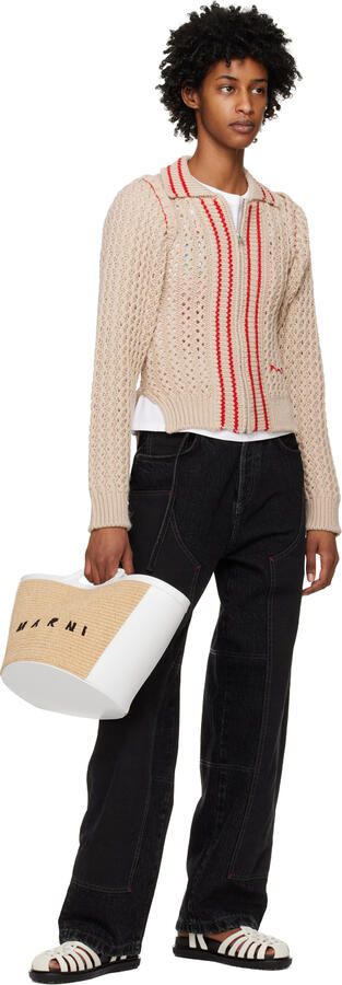 Marni White Fisherman Sandals - Picture 4