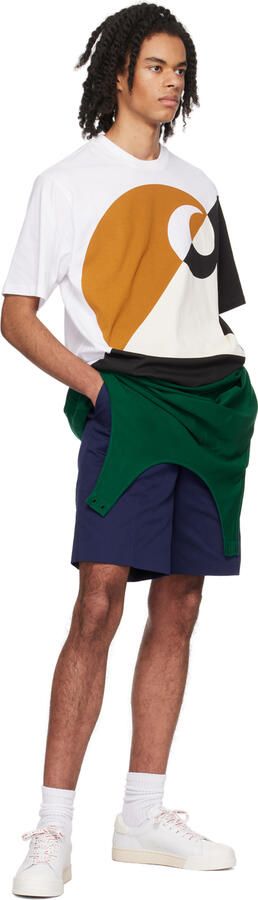 Marni White No Vacancy Inn Edition Dada Bumper Sneakers - Picture 4