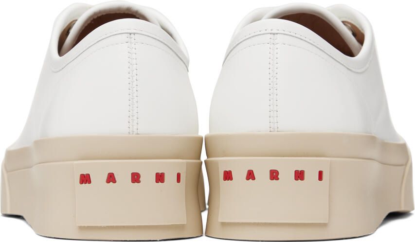 Marni White & Beige Pablo Sneakers