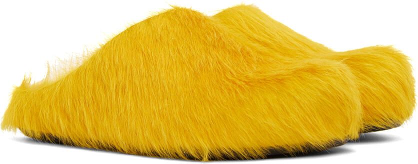 Marni Yellow Fussbett Loafers - Picture 2