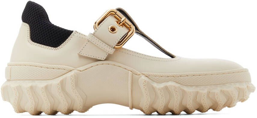 Marni Off-White T-Bar Lace-Ups - Picture 5