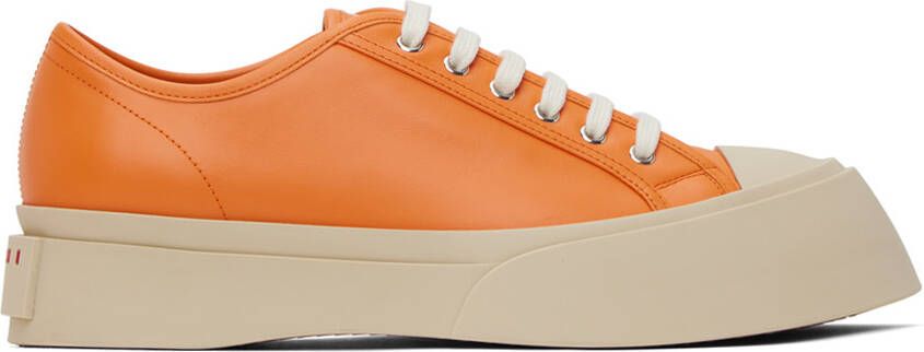 Marni Orange Pablo Sneakers - Picture 4