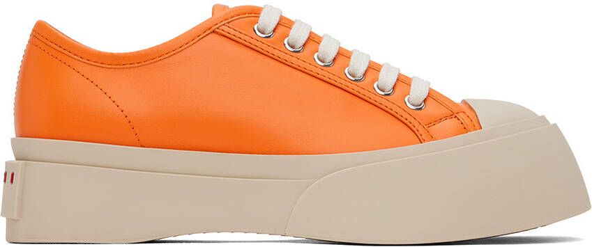 Marni Orange Pablo Sneakers - Picture 4