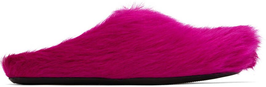 Marni Pink Fussbett Sabot Loafers - Picture 4
