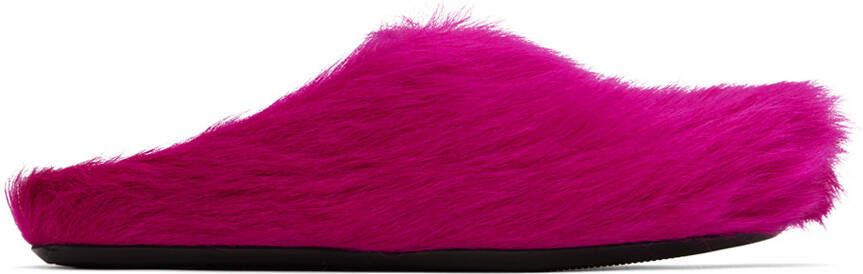 Marni Pink Fussbett Sabot Loafers - Picture 5