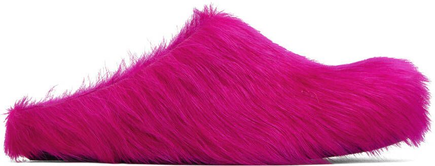 Marni Pink Fussbett Sabot Loafers - Picture 4