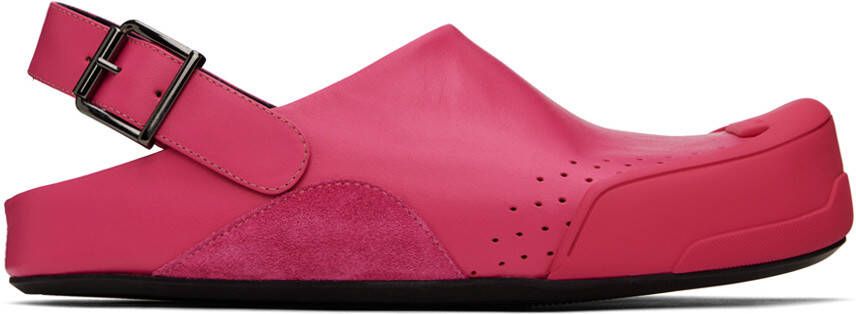 Marni Pink Fussbett Sabot Sandals - Picture 5
