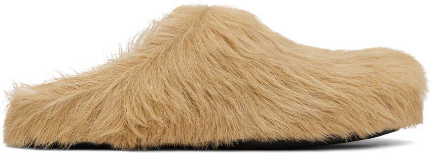 Marni Tan Fussbett Sabot Slides - Picture 5