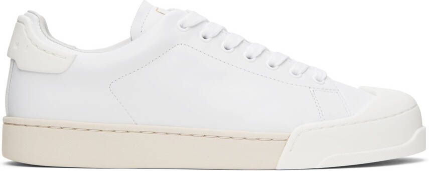 Marni White Dada Bumper Sneakers - Picture 5