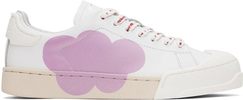 Marni White Dada Bumper Sneakers - Picture 4