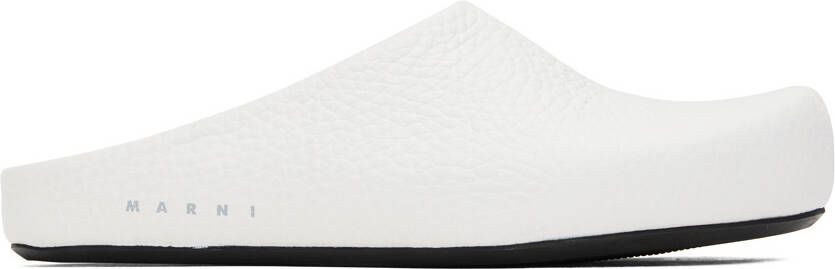 Marni Black Fussbett Sabot Loafers - Picture 2