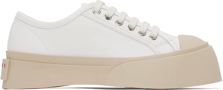 Marni White Pablo Sneakers - Picture 5