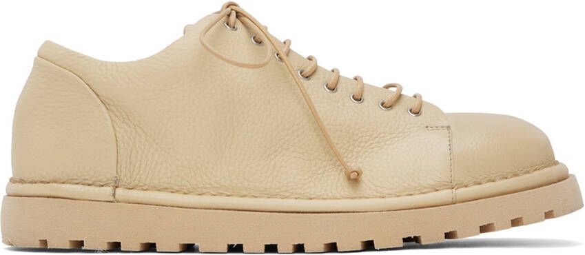 Marsèll Beige Pallottola Pomice Derbys - Picture 5