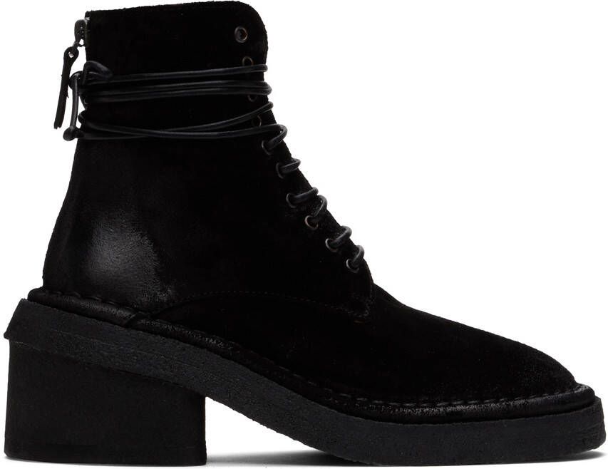 Marsèll Black Burraccio Ankle Boots - Picture 5
