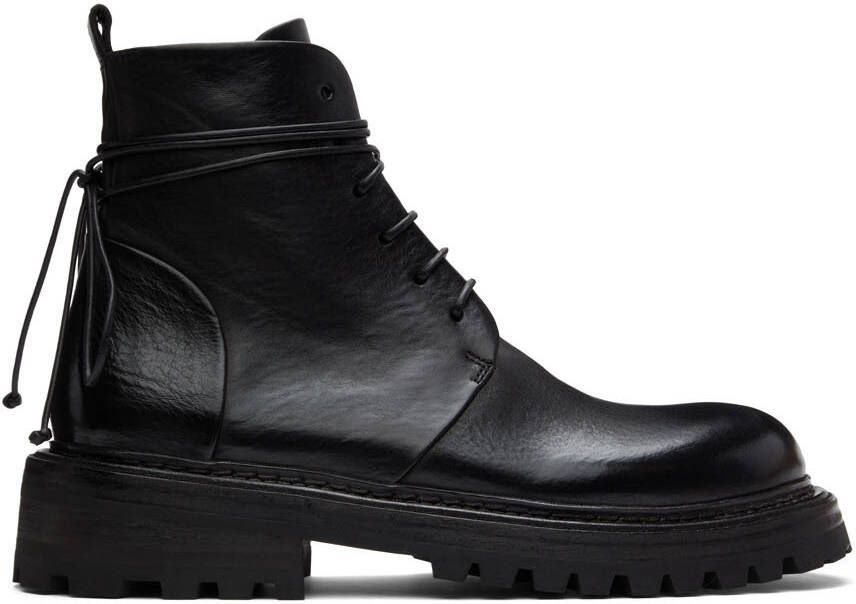 Marsèll Black Carrucola Lace-Up Boots - Picture 7