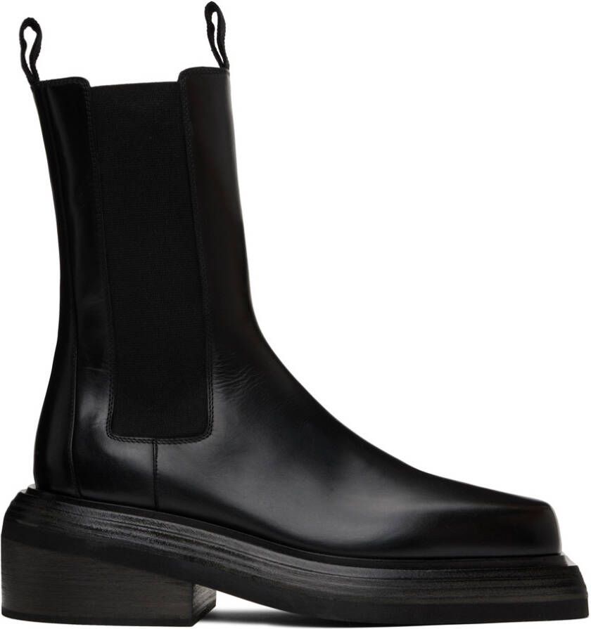 Marsèll Black Cassetto Chelsea Boots - Picture 5
