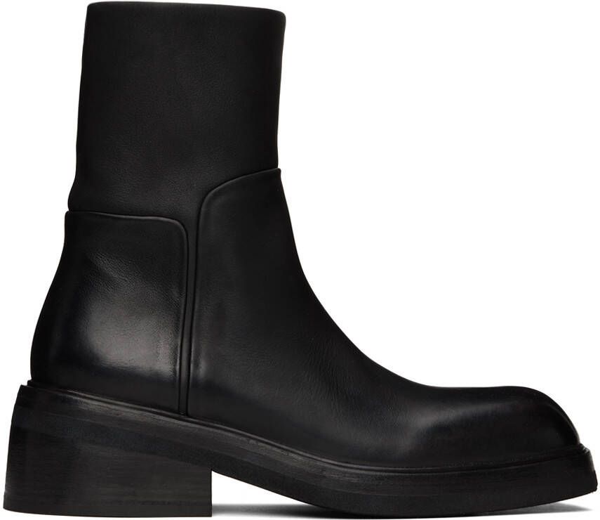 Marsèll Black Facciata Boots - Picture 5
