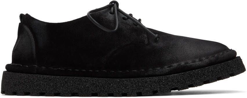 Marsèll Black Gomme Nubuck Sanscripa Derbys - Picture 5