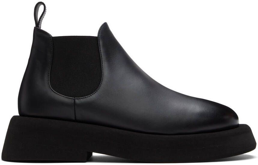 Marsèll Black Gomme Gommellone Chelsea Boots - Picture 8