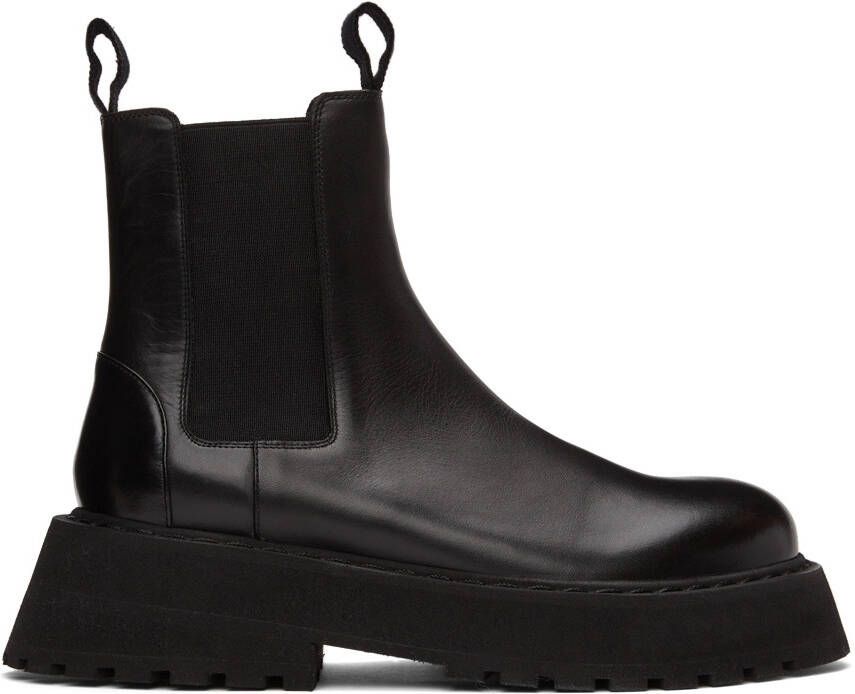 Marsèll Black Micarro Beatles Boots - Picture 5