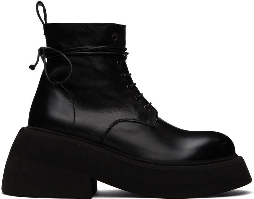 Marsèll Black Microne Boots - Picture 5