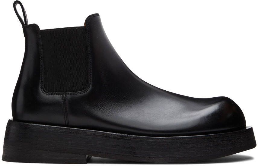 Marsèll Black Musona Chelsea Boots - Picture 5