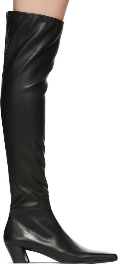 Marsèll Black Pannelletto Estiva Boots - Picture 3