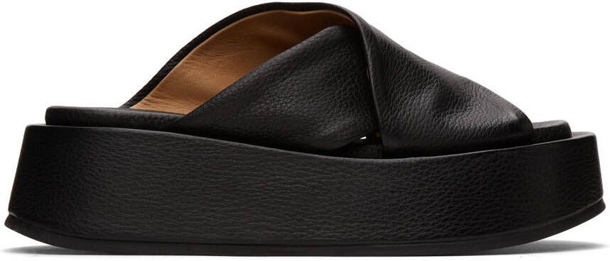 Marsèll Black Piattaforma Sandals - Picture 4