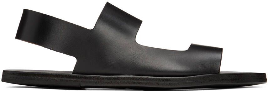 Marsèll Black Sandellone Sandals - Picture 5