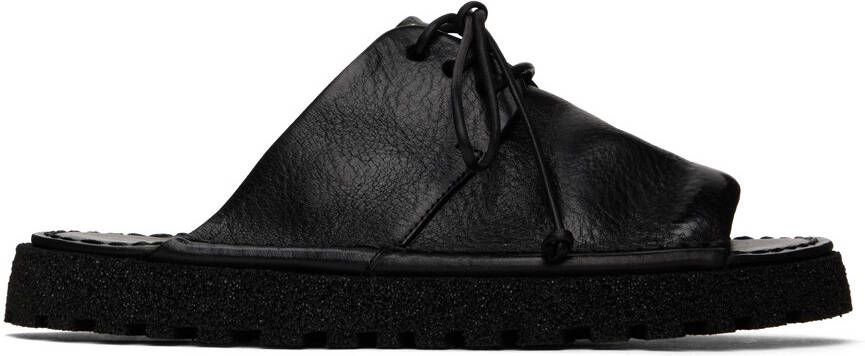 Marsèll Black Sanpomice Slides