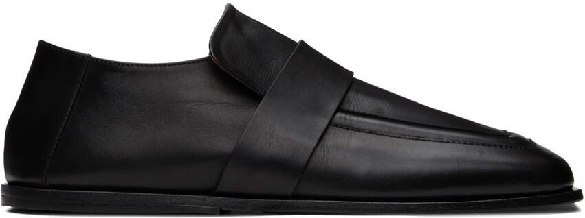 Marsèll Black Spatola Loafers - Picture 5