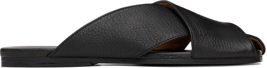 Marsèll Black Spatola Sandals - Picture 5