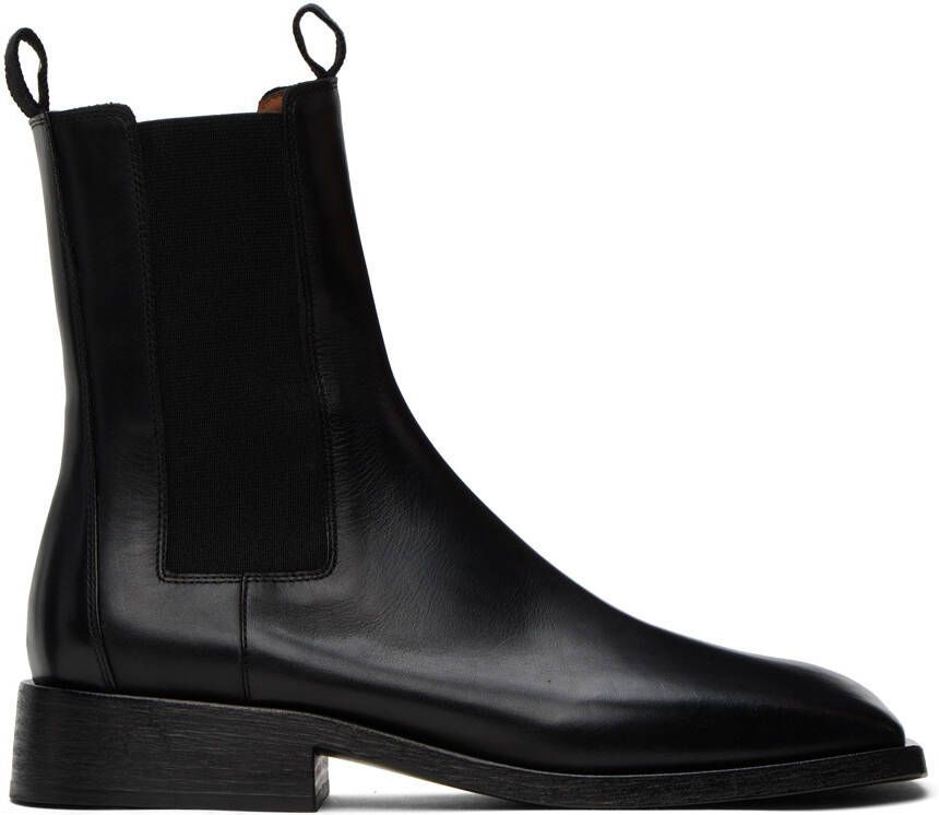 Marsèll Black Spatoletto Chelsea Boots - Picture 5