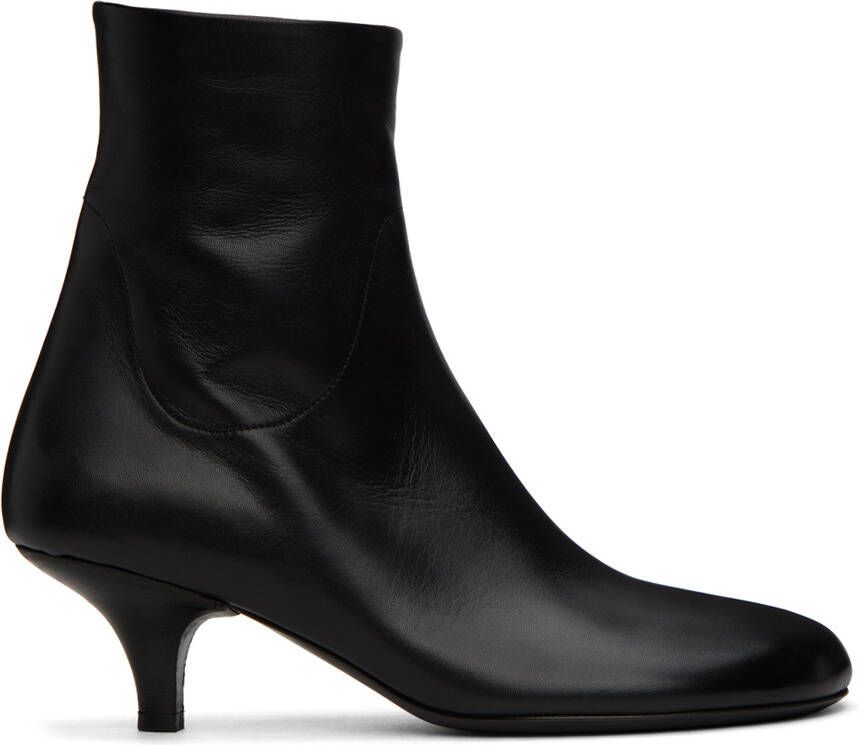 Marsèll Black Spilla Ankle Boots - Picture 3