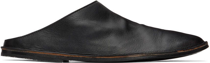 Marsèll Black Strasacco Slippers