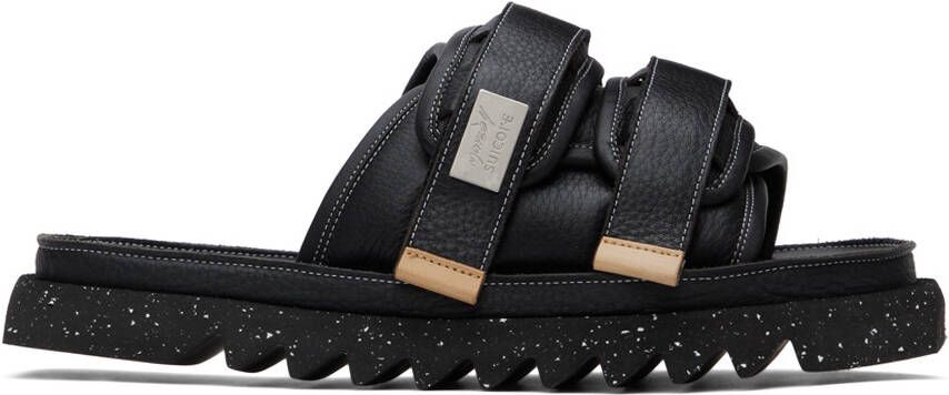Marsèll Black Suicoke Edition Moto Sandals - Picture 5