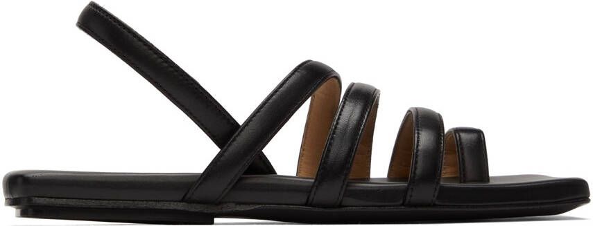 Marsèll Black Tavola Sandals