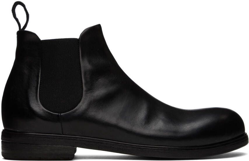 Marsèll Black Zucca Media Chelsea Boots - Picture 5