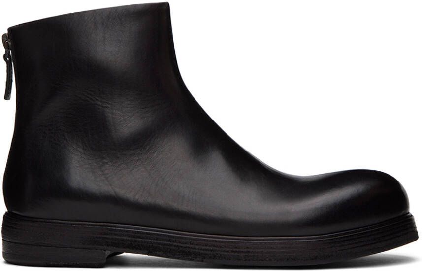 Marsèll Black Zucca Zeppa Boots - Picture 5