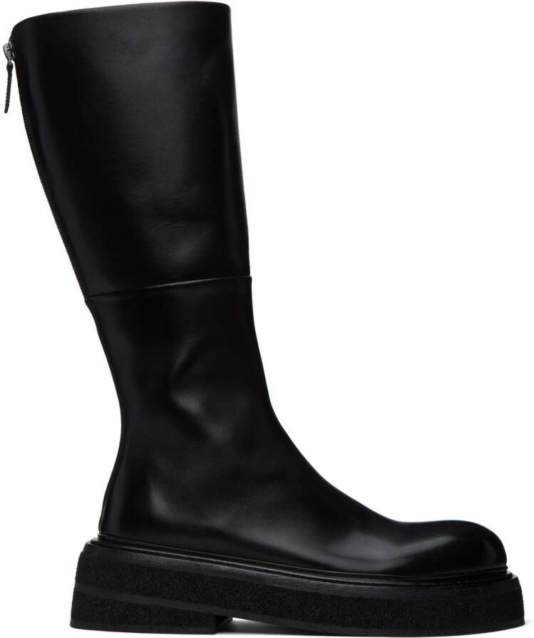 Marsèll Black Carretta Boots - Picture 5