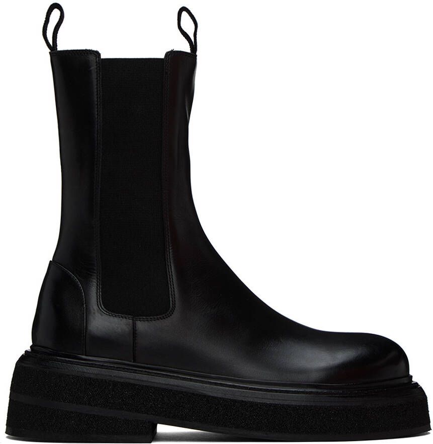 Marsèll Black Zuccone Chelsea Boots