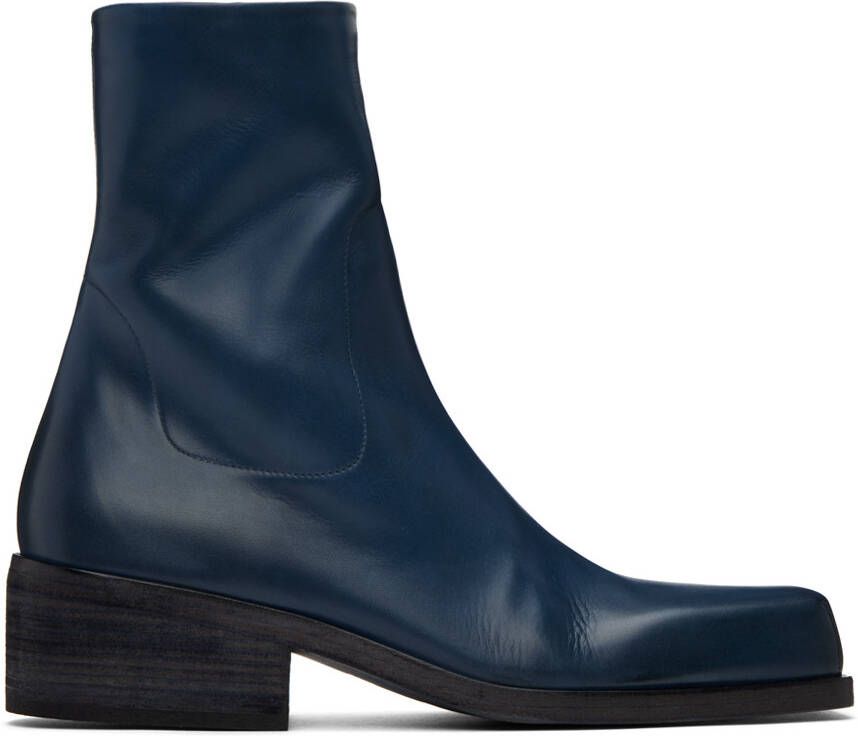 Marsèll Blue Cassello Boots - Picture 5