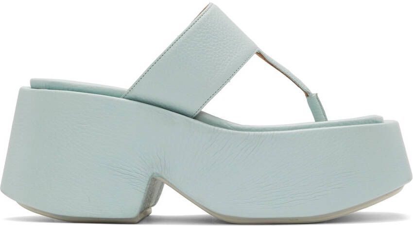 Marsèll Blue Zeppo Sandals - Picture 5
