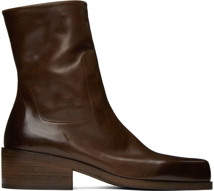 Marsèll Brown Cassello Boots - Picture 5