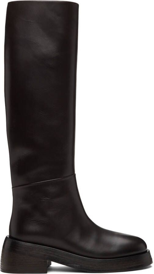 Marsèll Brown Fondello Boots - Picture 5