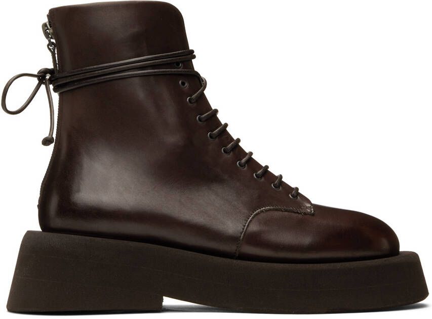 Marsèll Brown Gomme Gommellone Boots - Picture 5