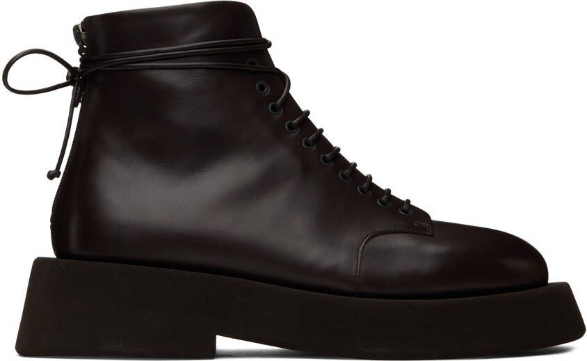 Marsèll Brown Gomme Gommelone Lace-Up Boots - Picture 5